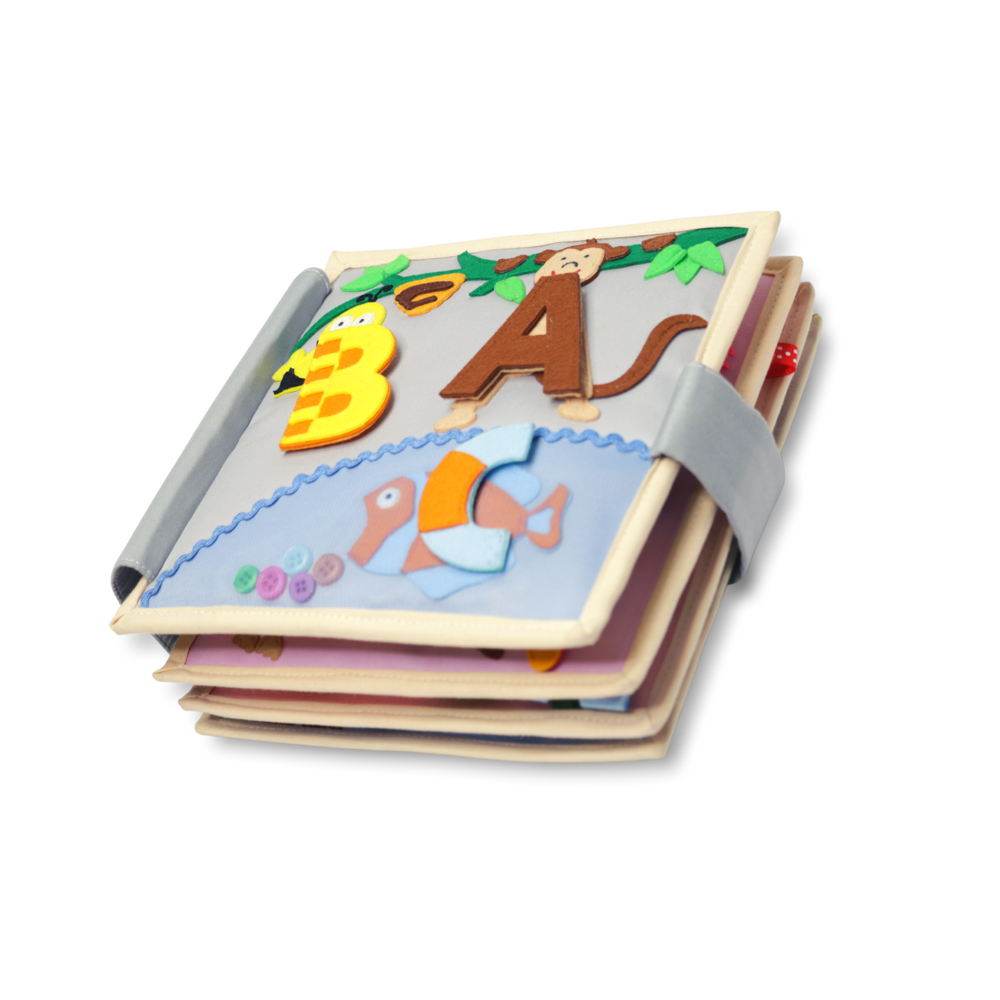 Mein erstes ABC - 8 Seiten Quiet Book